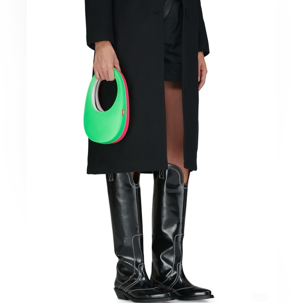 Ganni Black Leather Boots
